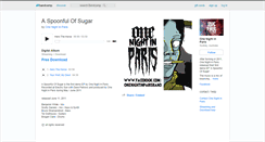 Desktop Screenshot of onenightinparis.bandcamp.com