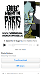 Mobile Screenshot of onenightinparis.bandcamp.com