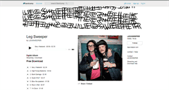 Desktop Screenshot of legsweeper.bandcamp.com