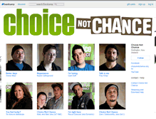 Tablet Screenshot of choicenotchance.bandcamp.com