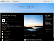 Tablet Screenshot of chrisgeddes.bandcamp.com