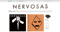 Desktop Screenshot of nervosas.bandcamp.com