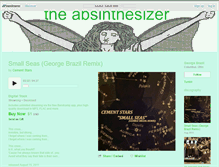 Tablet Screenshot of absinthesizer.bandcamp.com