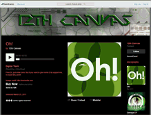 Tablet Screenshot of 12thcanvas.bandcamp.com