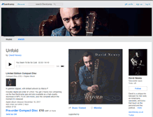 Tablet Screenshot of davidnewey.bandcamp.com