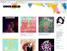 Tablet Screenshot of cocosolid.bandcamp.com