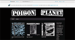 Desktop Screenshot of poisonxplanet.bandcamp.com