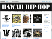 Tablet Screenshot of hawaiihiphop.bandcamp.com