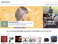 Tablet Screenshot of andrasfox.bandcamp.com