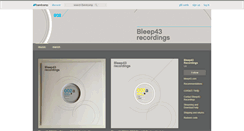 Desktop Screenshot of bleep43recordings.bandcamp.com