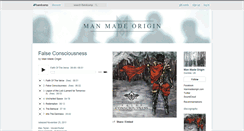 Desktop Screenshot of manmadeorigin.bandcamp.com