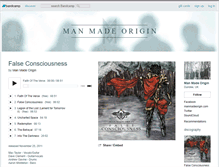 Tablet Screenshot of manmadeorigin.bandcamp.com