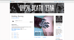 Desktop Screenshot of gypsydeathstar.bandcamp.com