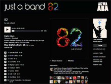 Tablet Screenshot of justaband.bandcamp.com