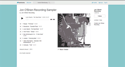 Desktop Screenshot of jonobrienrecording.bandcamp.com