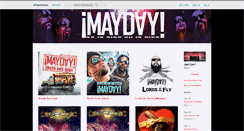 Desktop Screenshot of mayday.bandcamp.com