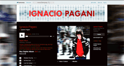 Desktop Screenshot of ignaciopagani.bandcamp.com