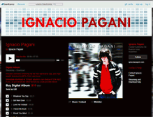 Tablet Screenshot of ignaciopagani.bandcamp.com