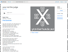 Tablet Screenshot of kuruposihc.bandcamp.com