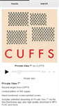Mobile Screenshot of cuffs.bandcamp.com