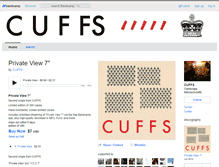 Tablet Screenshot of cuffs.bandcamp.com
