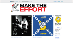 Desktop Screenshot of maketheeffort.bandcamp.com