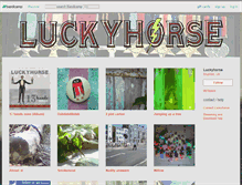 Tablet Screenshot of luckyhorse.bandcamp.com