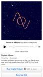 Mobile Screenshot of northofneptune.bandcamp.com