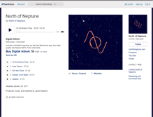 Tablet Screenshot of northofneptune.bandcamp.com