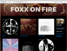 Tablet Screenshot of foxxonfire.bandcamp.com