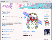 Tablet Screenshot of anahatasound.bandcamp.com