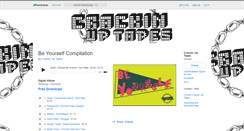 Desktop Screenshot of crackinuptapes.bandcamp.com