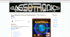 Desktop Screenshot of bassotronics.bandcamp.com