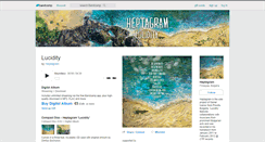 Desktop Screenshot of heptagram.bandcamp.com