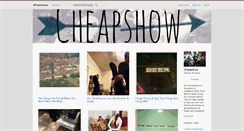 Desktop Screenshot of cheapshow.bandcamp.com