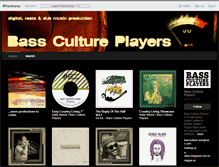 Tablet Screenshot of basscultureplayers.bandcamp.com