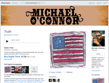 Tablet Screenshot of michaeloconnor.bandcamp.com