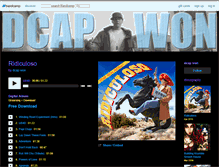 Tablet Screenshot of dcapwon.bandcamp.com