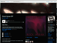 Tablet Screenshot of magicdaddy.bandcamp.com