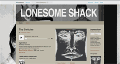 Desktop Screenshot of lonesomeshack.bandcamp.com