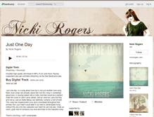 Tablet Screenshot of nickirogers.bandcamp.com