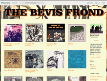 Tablet Screenshot of bevisfrond.bandcamp.com