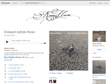 Tablet Screenshot of kevinhume.bandcamp.com