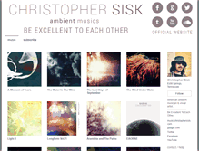 Tablet Screenshot of christophersisk.bandcamp.com