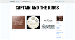 Desktop Screenshot of captainandthekings.bandcamp.com