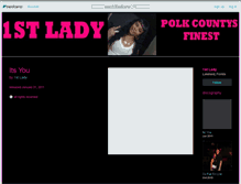 Tablet Screenshot of 1stlady.bandcamp.com