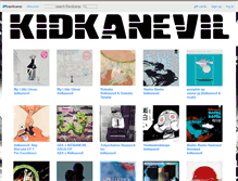 Tablet Screenshot of kidkanevil.bandcamp.com