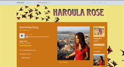 Desktop Screenshot of haroularose.bandcamp.com