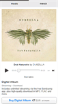 Mobile Screenshot of dubzilla1.bandcamp.com