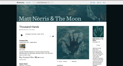 Desktop Screenshot of mattnorrisandthemoon.bandcamp.com